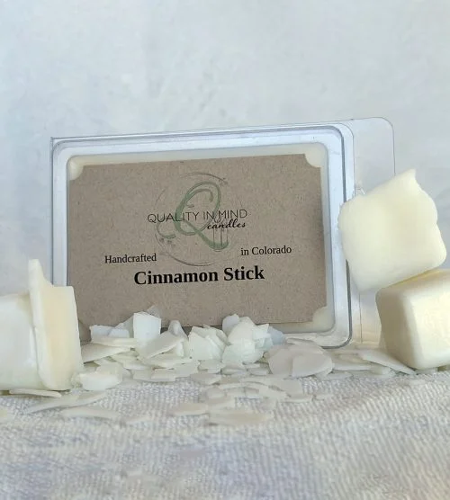 Cinnamon Stick Wax Melt shown in packaging